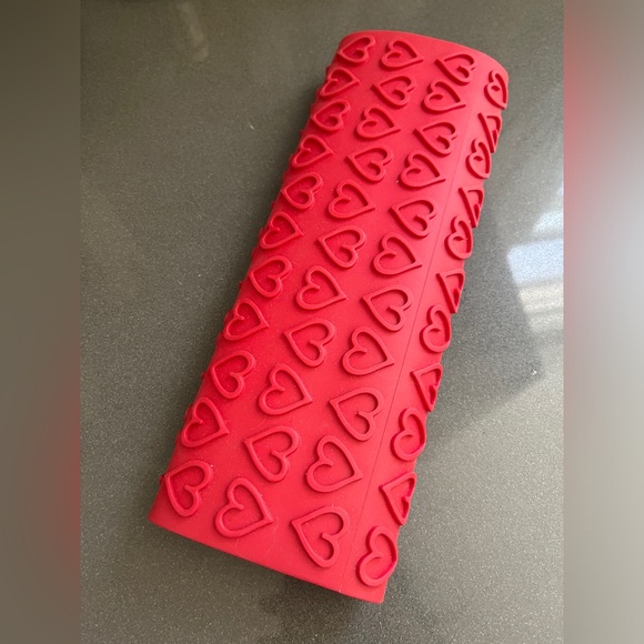 Heart pattern rolling pin sleeve cover - Picture 4 of 4